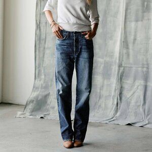 Imogene + Willie Trudie Caldwell, Japanese Selvage Denim High-Rise Jean